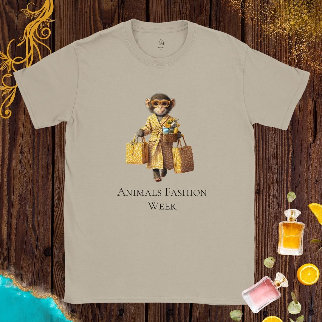 Lady Monkey at Animals Fashion Week T-shirt