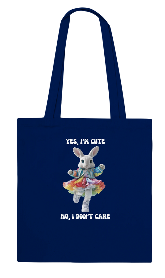 Rainbow Chic Rabbit Tote Bag - ROMAG Store