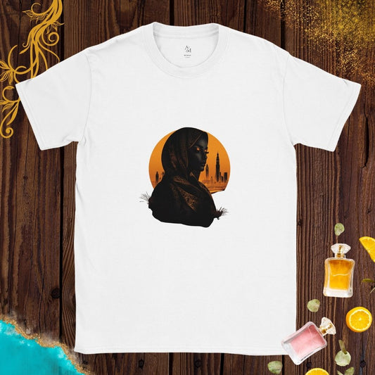 Cultures from around the world T-shirt: Sunset women