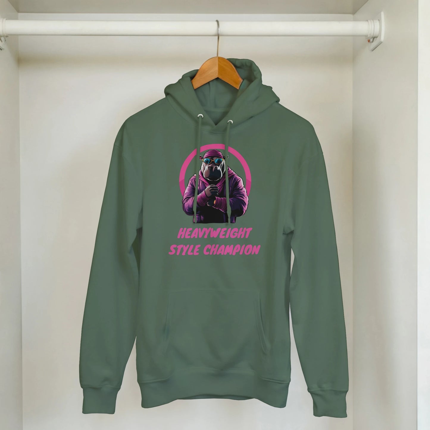Heavyweight Style Champion Hippo Hoodie - ROMAG Store