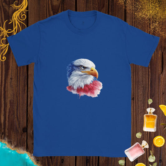 Cultures from around the world T-shirt: American eagle