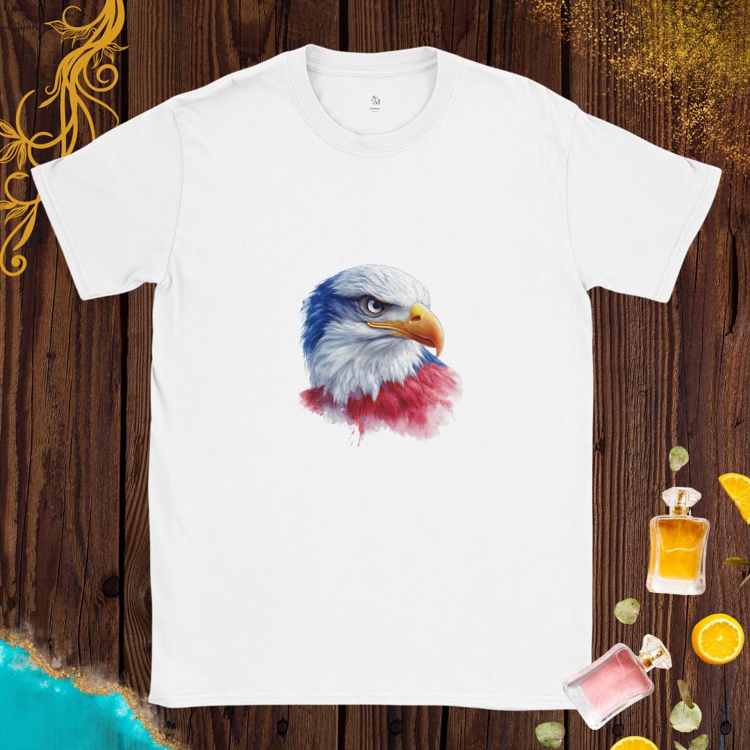 Cultures from around the world T-shirt: American eagle