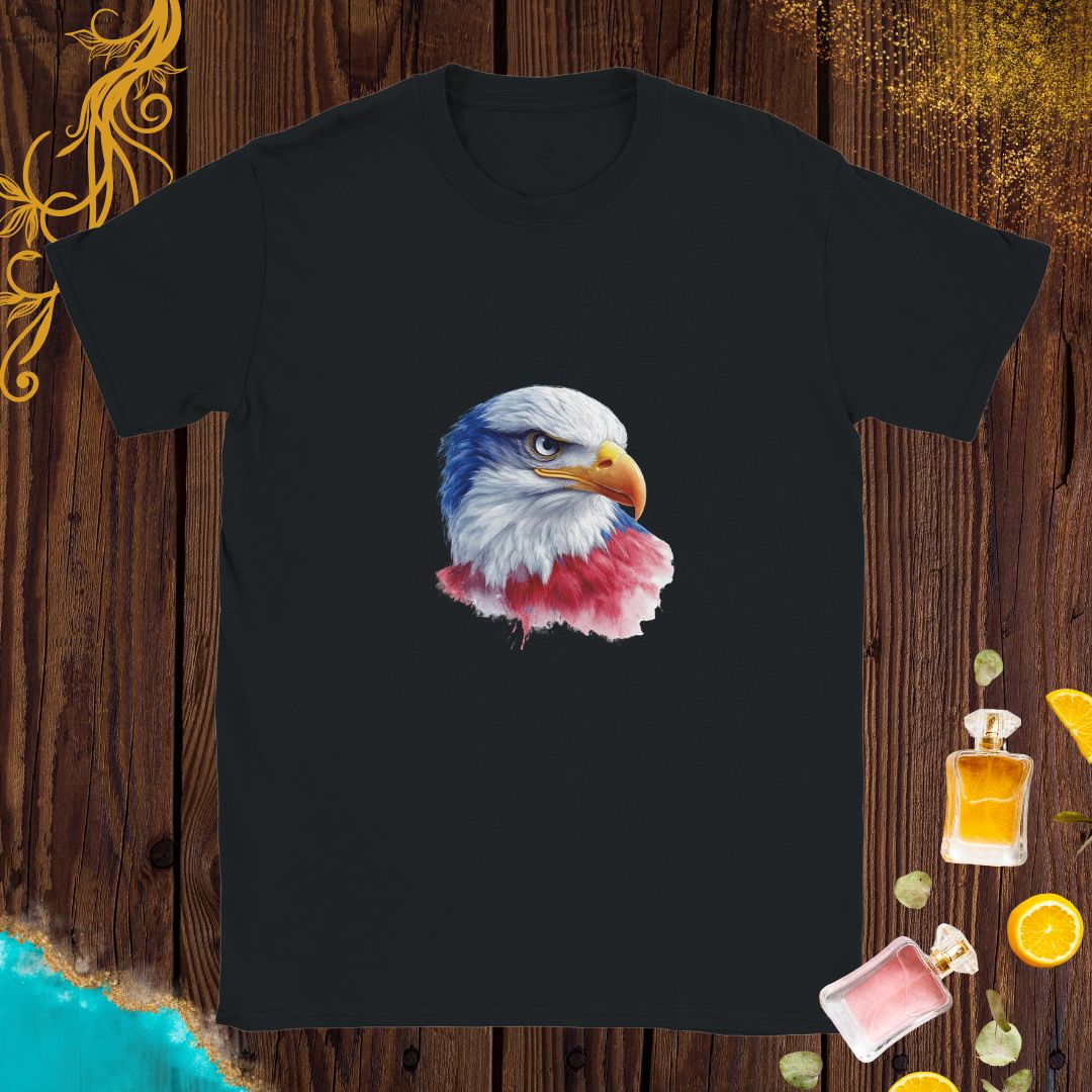 Cultures from around the world T-shirt: American eagle