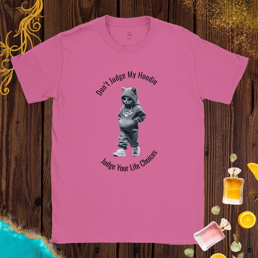 Cat with attitude at Animals Fashion Week T-shirt