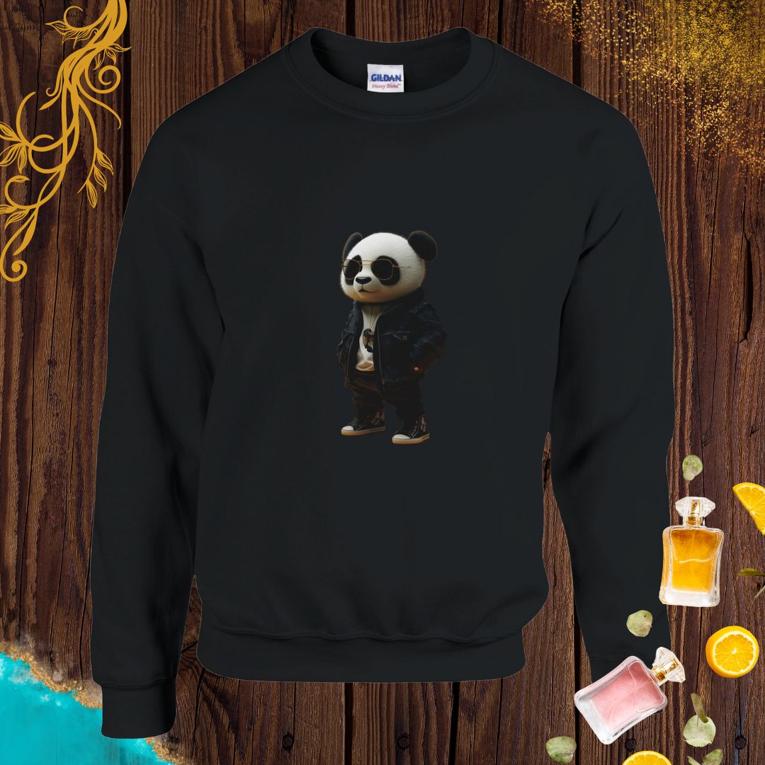 Panda at Animals Fashion Week Sweatshirt