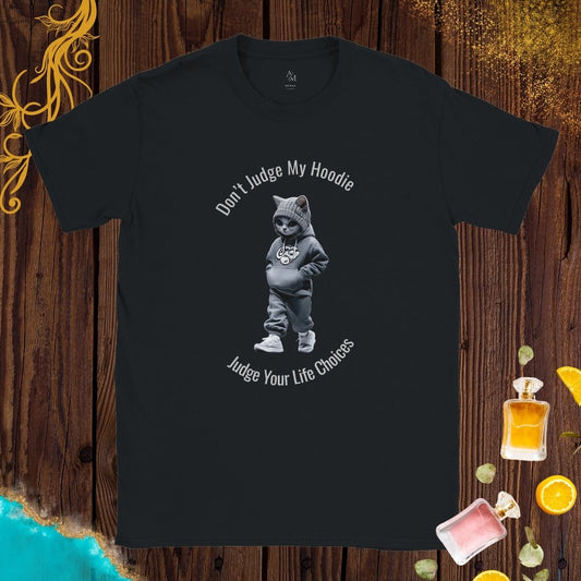 Cat with attitude at Animals Fashion Week T-shirt