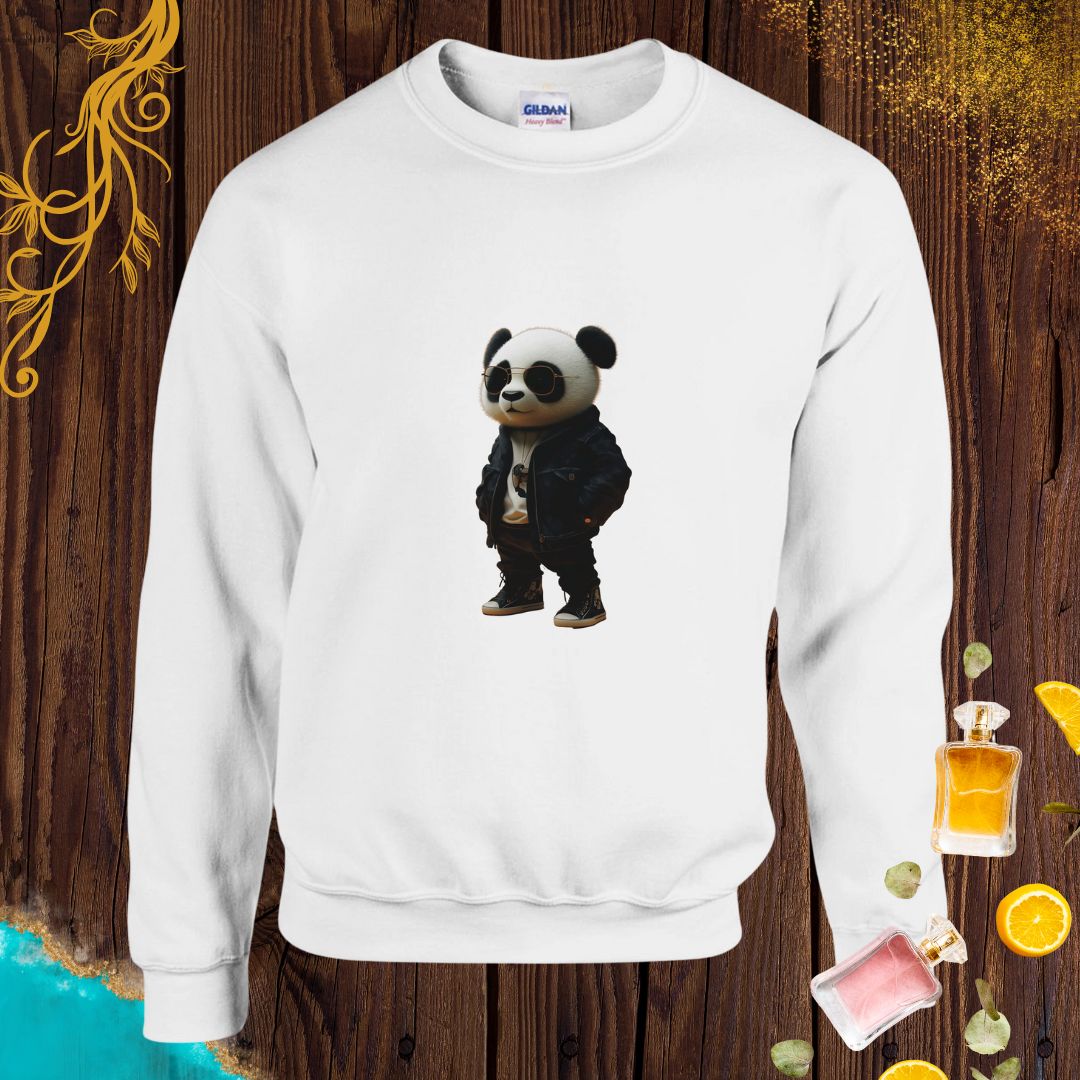 Panda at Animals Fashion Week Sweatshirt