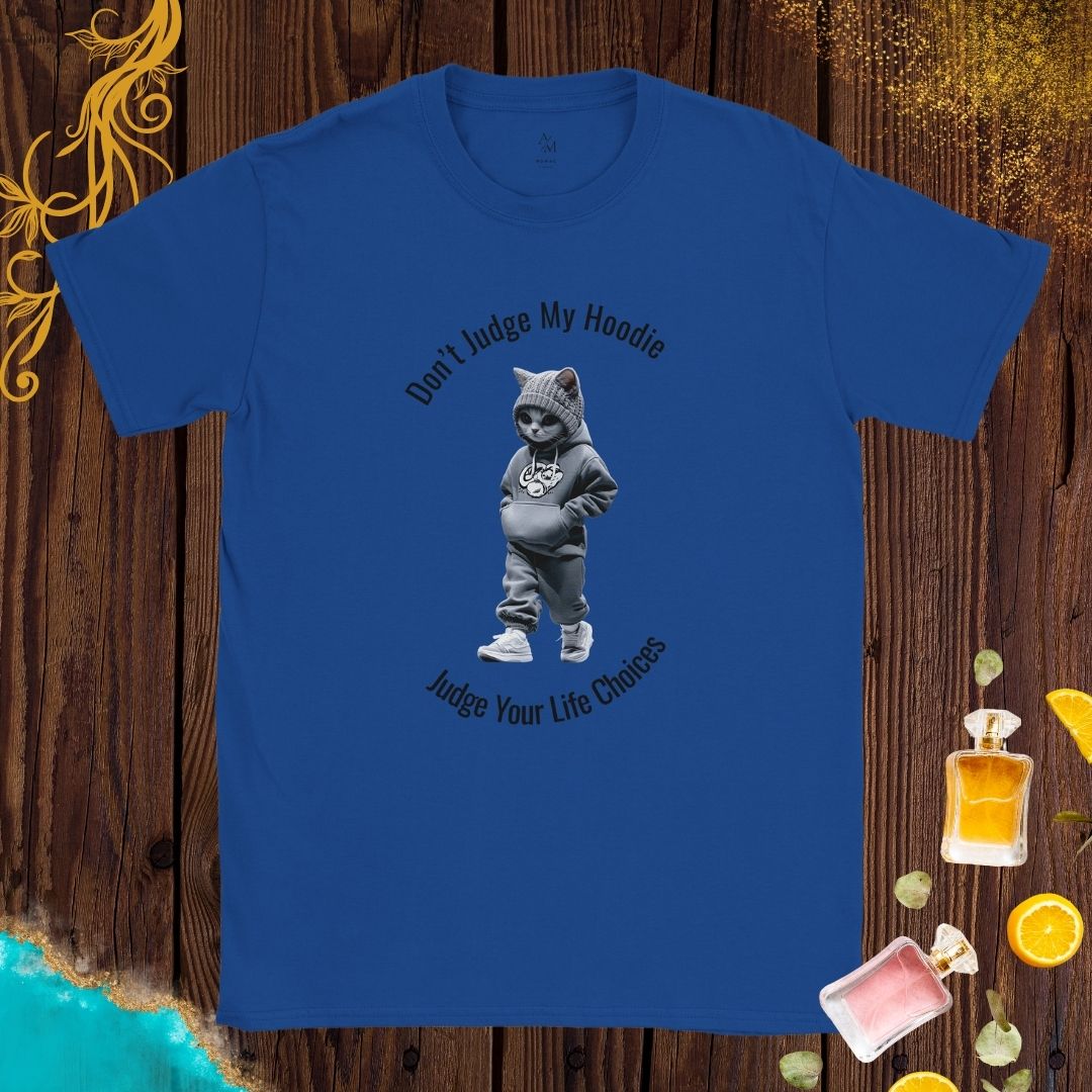 Cat with attitude at Animals Fashion Week T-shirt