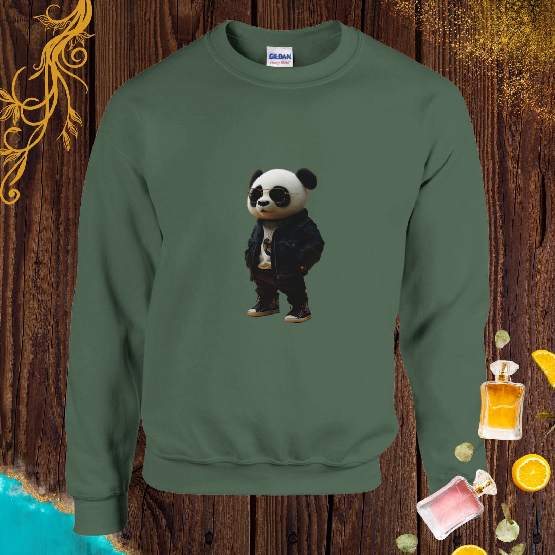 Panda at Animals Fashion Week Sweatshirt