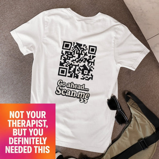 Therapist QR T-shirt - ROMAG Store