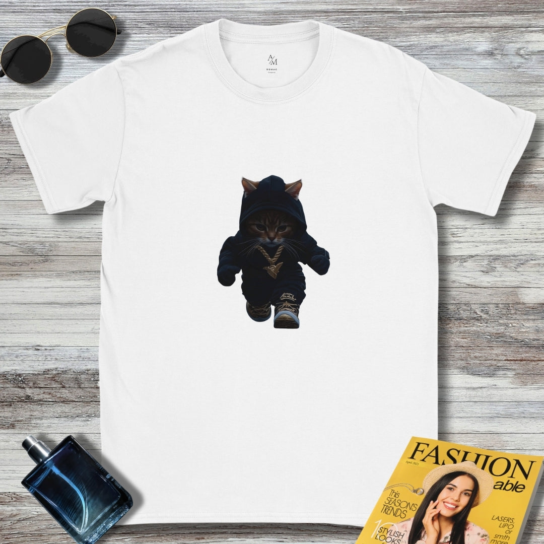 Little Gangsta Cat AFW T-shirt