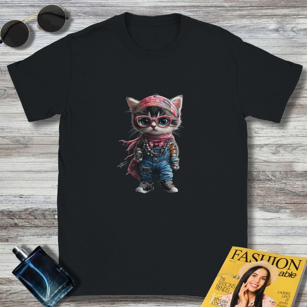 Girl Cat AFW T-shirt