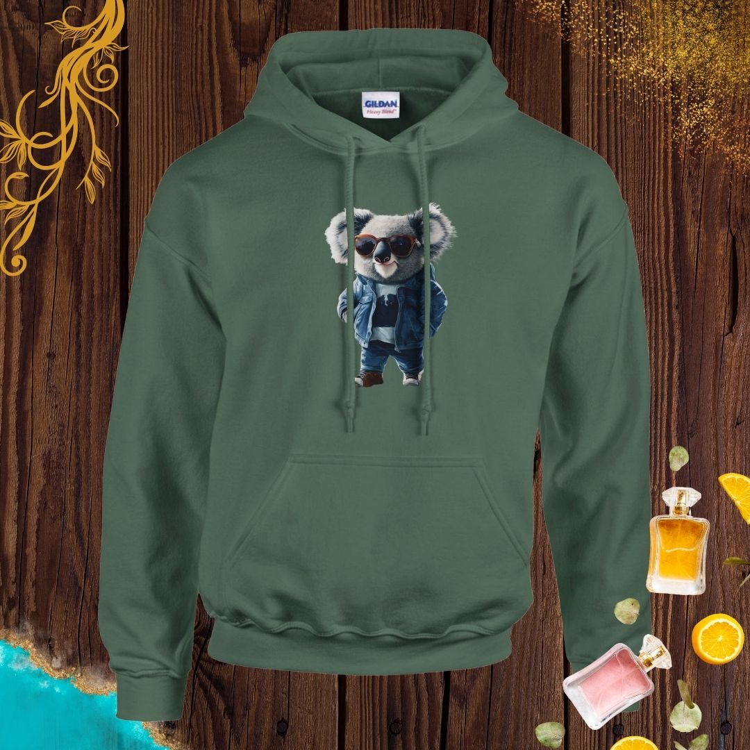 Koala at Animals Fashion Week Hoodie