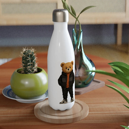 Cool Bear Urban Streetwear Stainless Steel Water Bottle - ROMAG Store