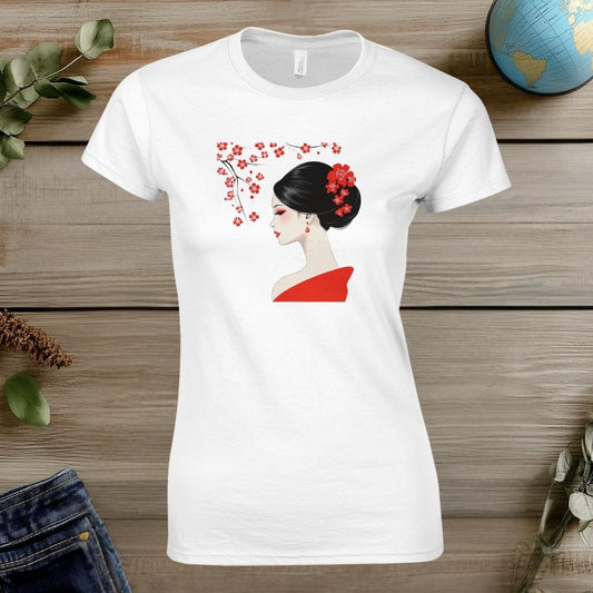 Japan Lady CFAW Womens T-Shirt