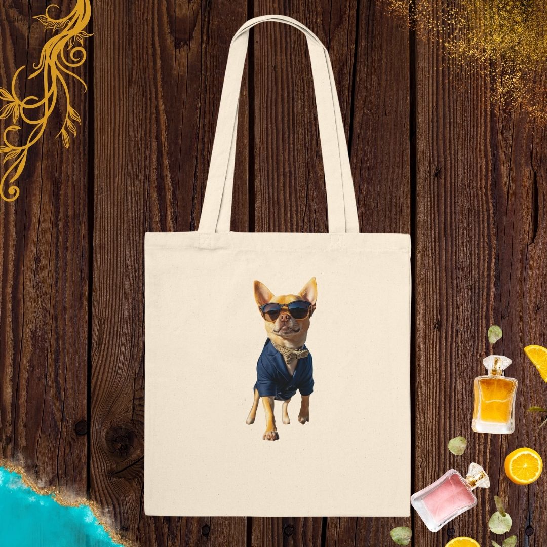 Chihuaha at Animals Fashion Week - Premium Tote Bag