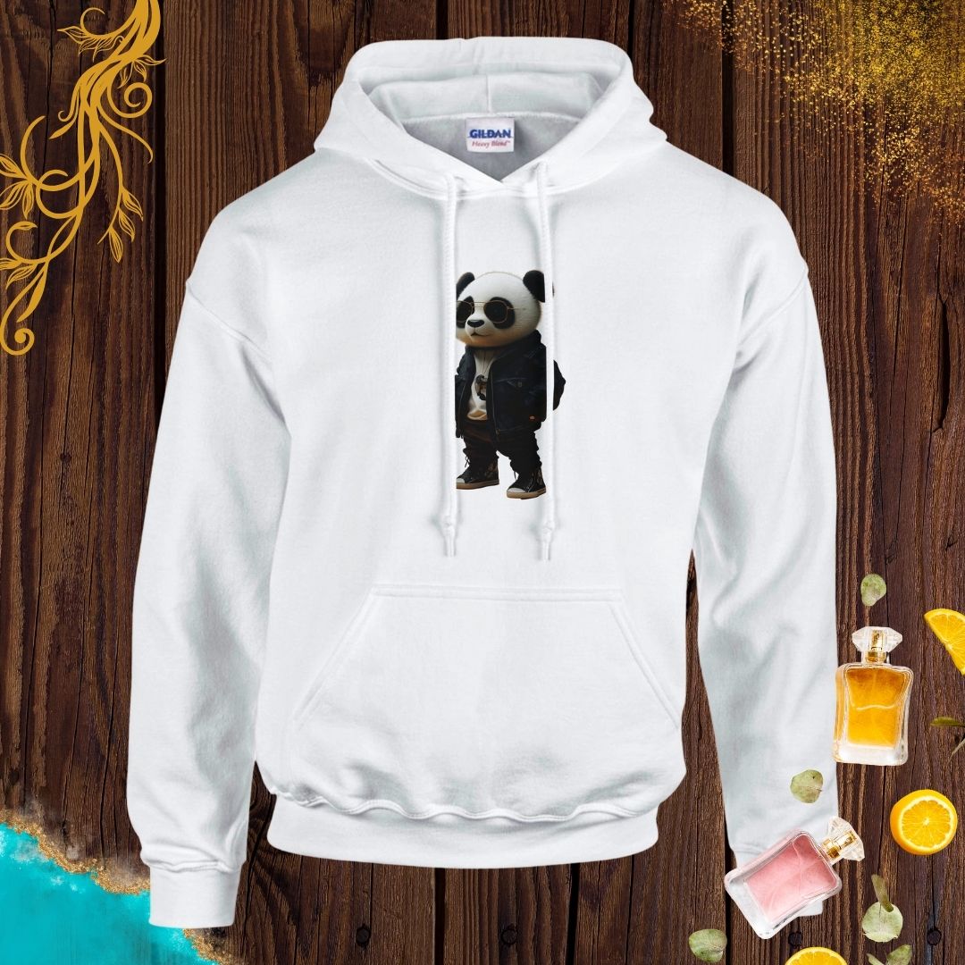 Panda at Animals Fashion Week Hoodie