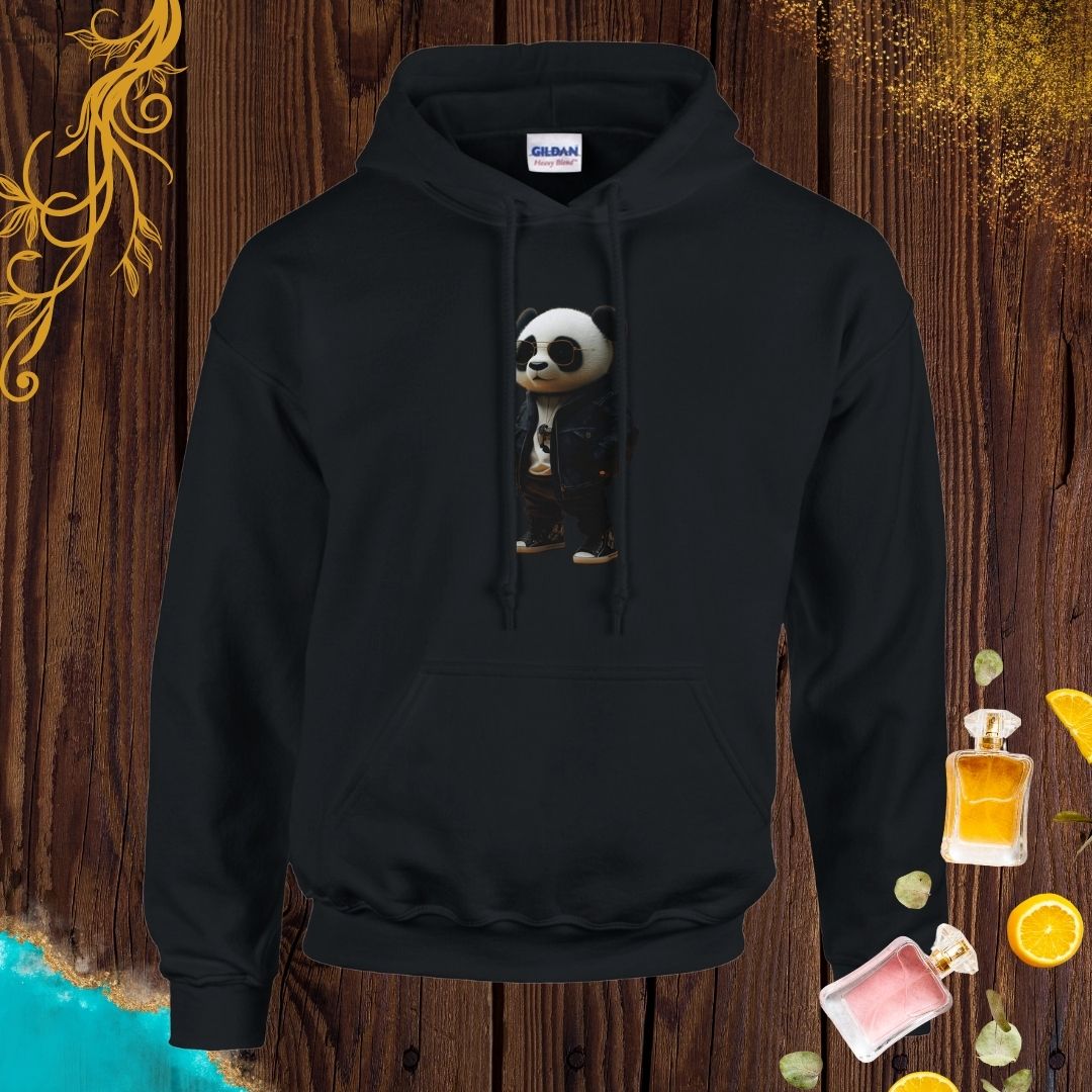 Panda at Animals Fashion Week Hoodie