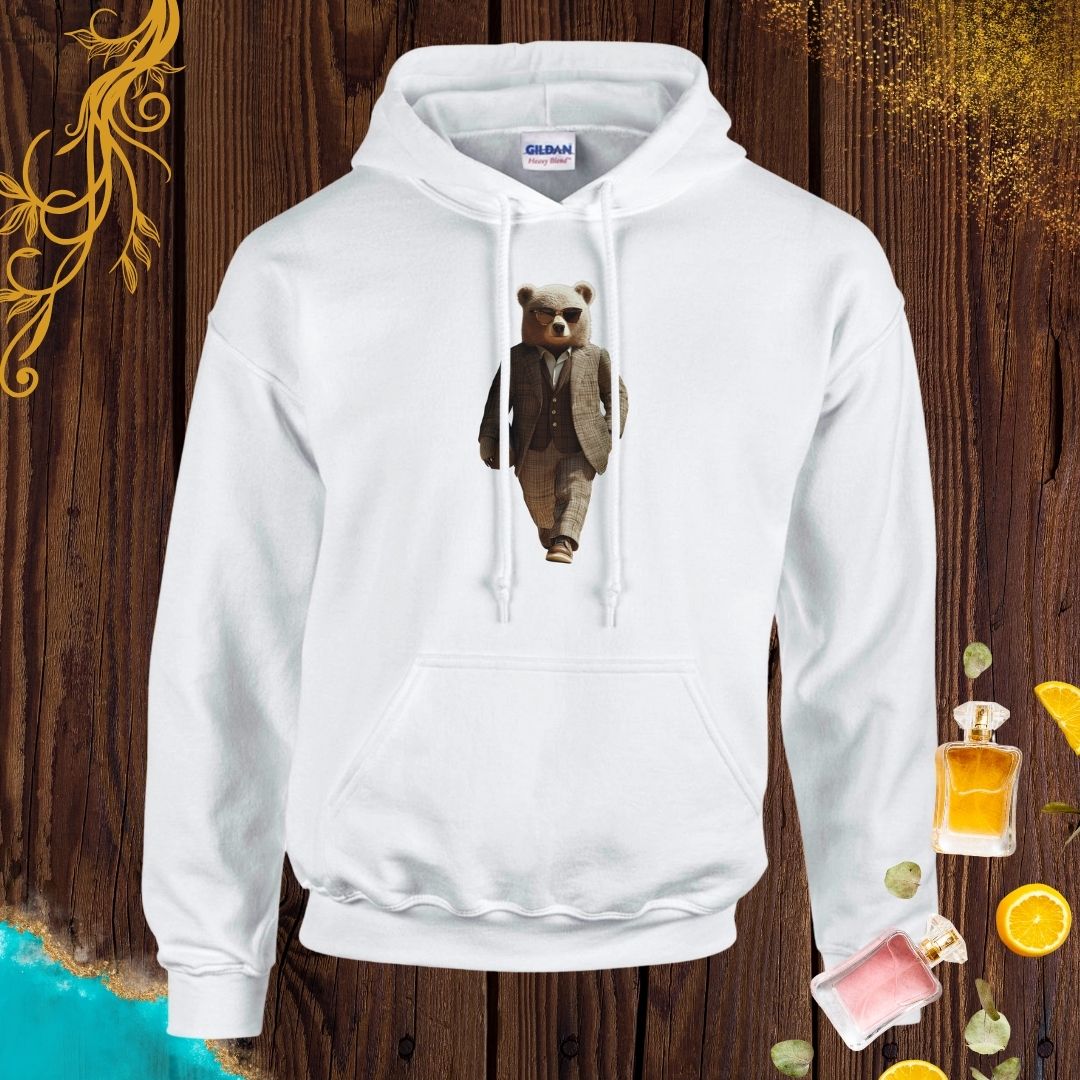 Bear at Animals Fashion Week Hoodie