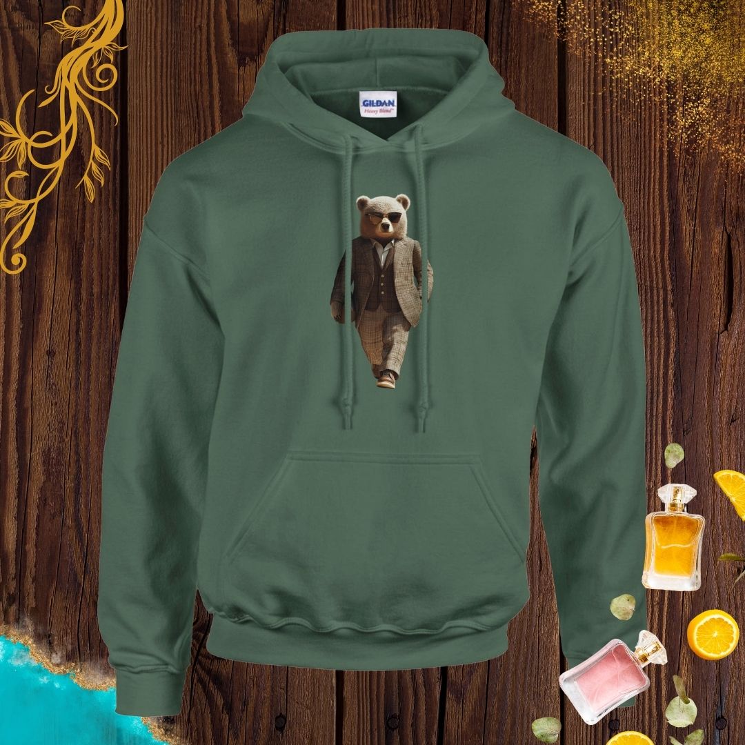 Bear at Animals Fashion Week Hoodie