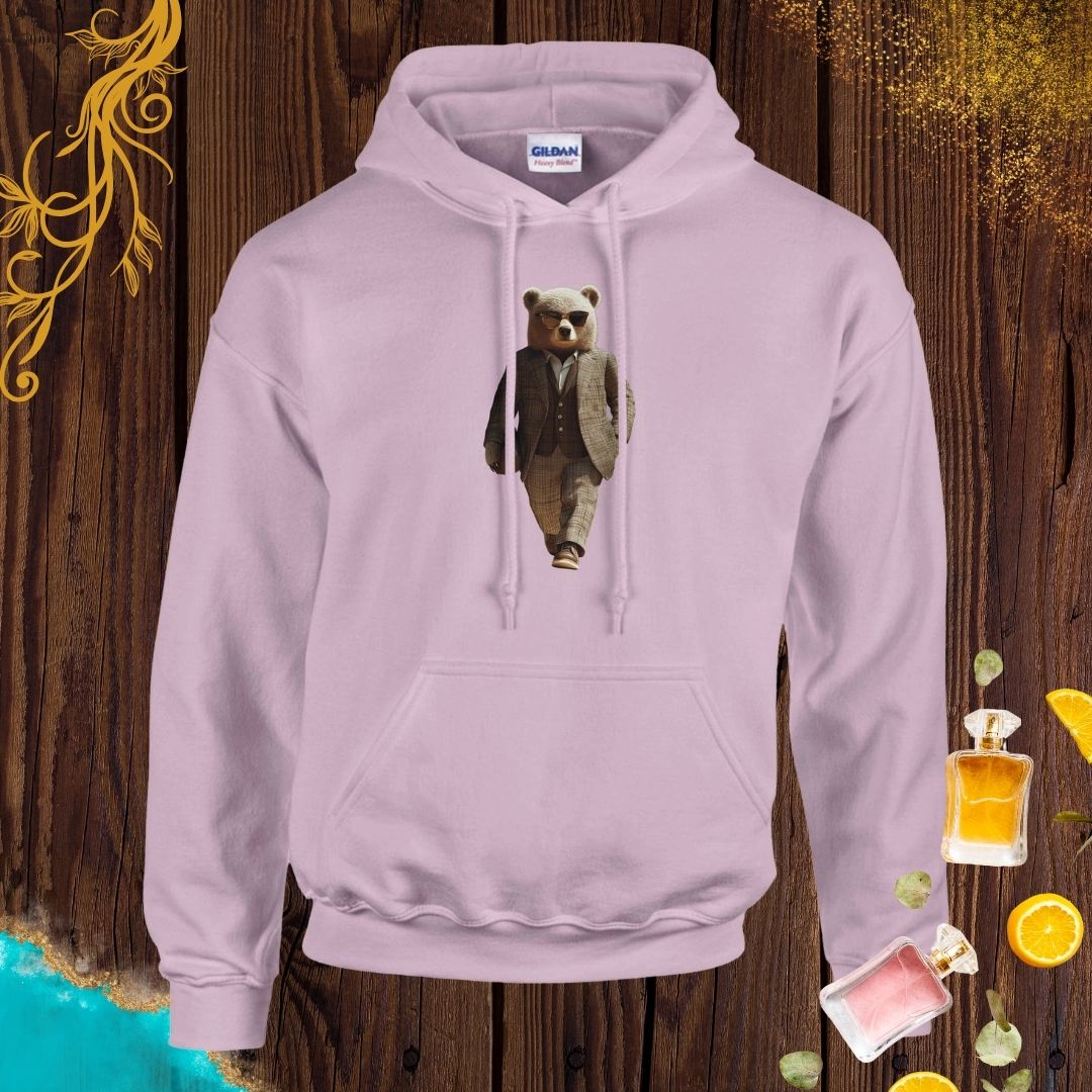 Bear at Animals Fashion Week Hoodie