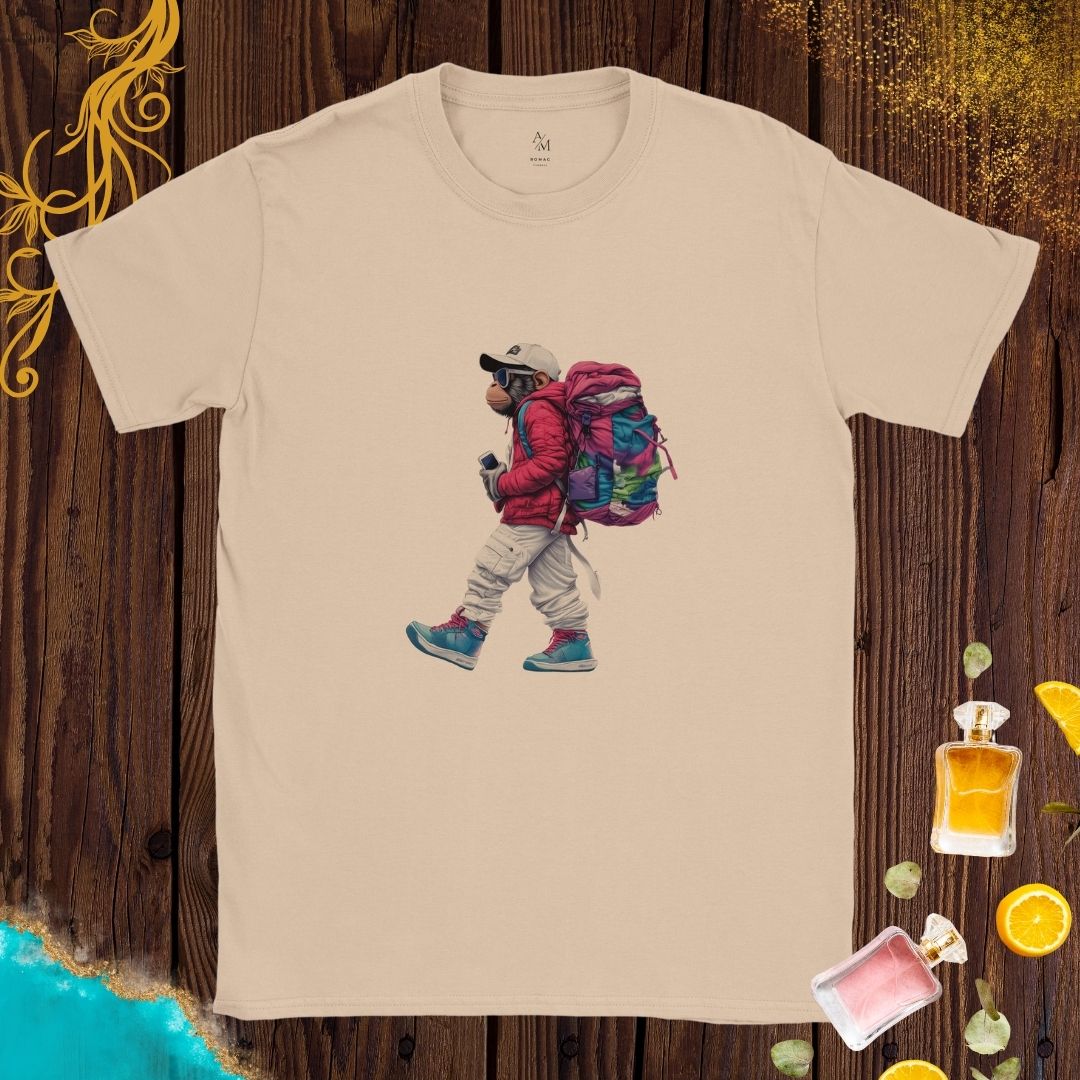 Travel Monkey at Animals Fashion Week T-shirt