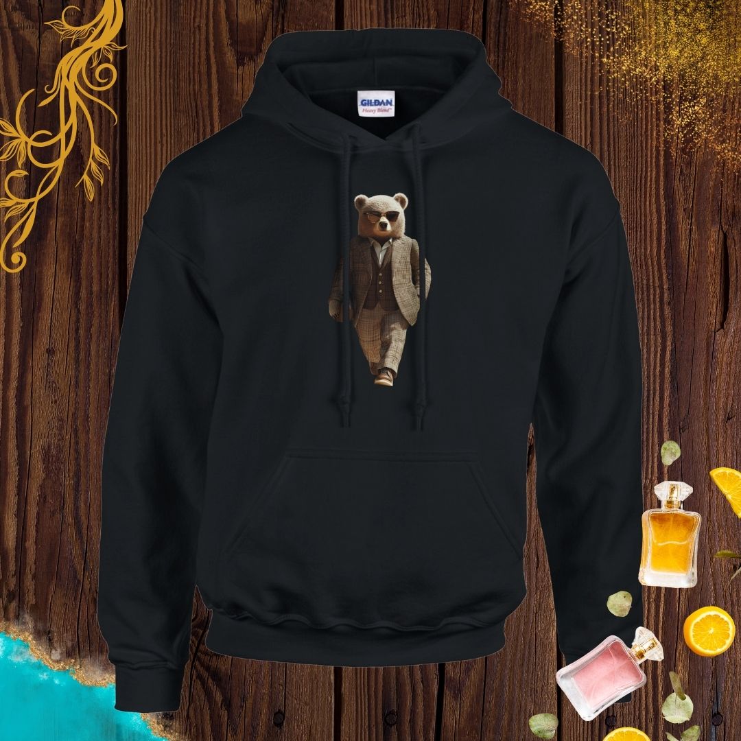 Bear at Animals Fashion Week Hoodie