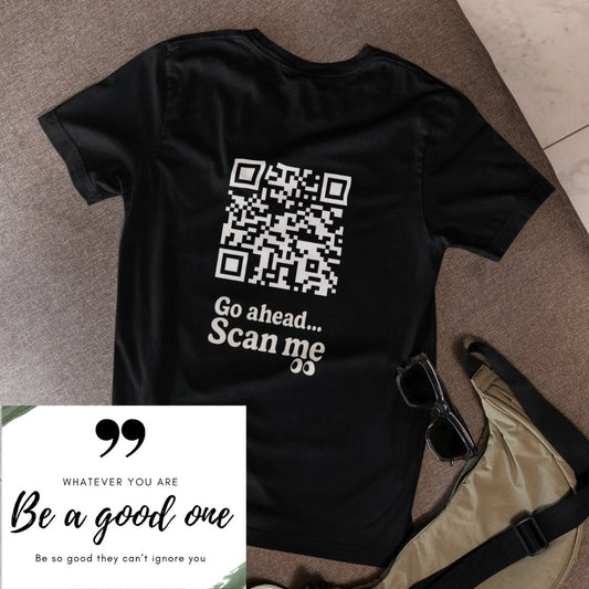 A good one QR T-shirt - ROMAG Store