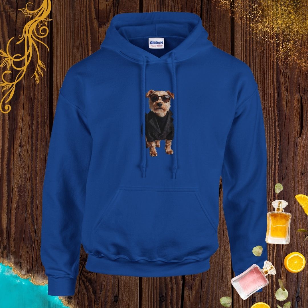 Dog at Animals Fashion Week Hoodie