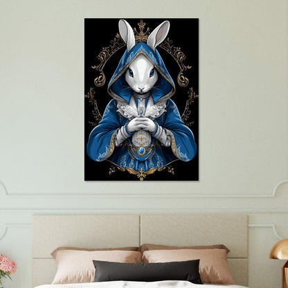Royal Rabbit Canvas Art - ROMAG Store