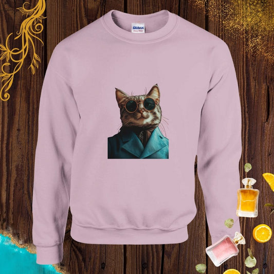 Cat at Animals Fashion Week Sweatshirt