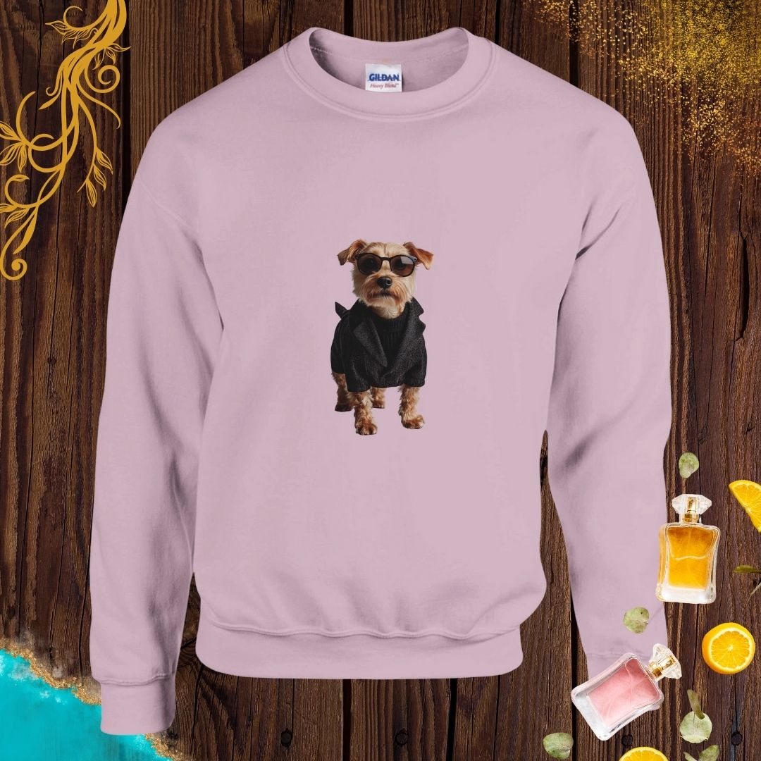 Dog at Animals Fashion Week Sweatshirt