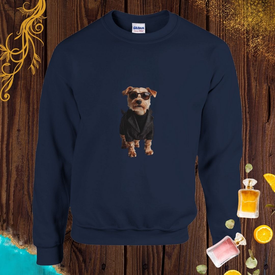 Dog at Animals Fashion Week Sweatshirt