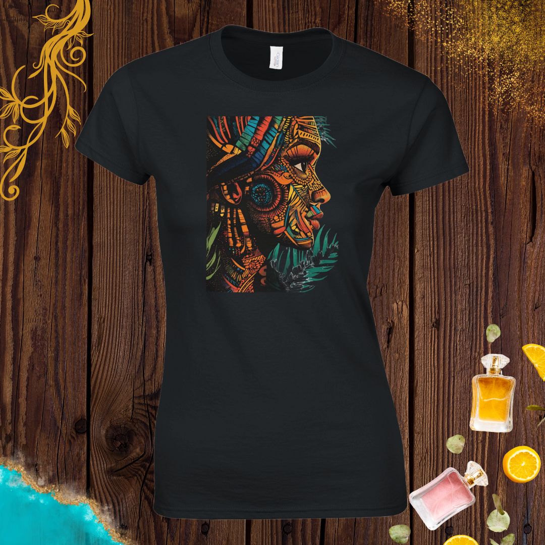 Cultures from around the world Womens T-shirt: African Pattern