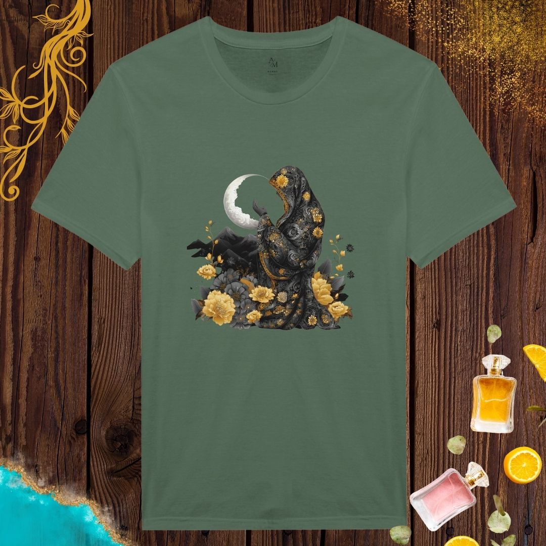 Cultures from around the world T-shirt: Under the moon