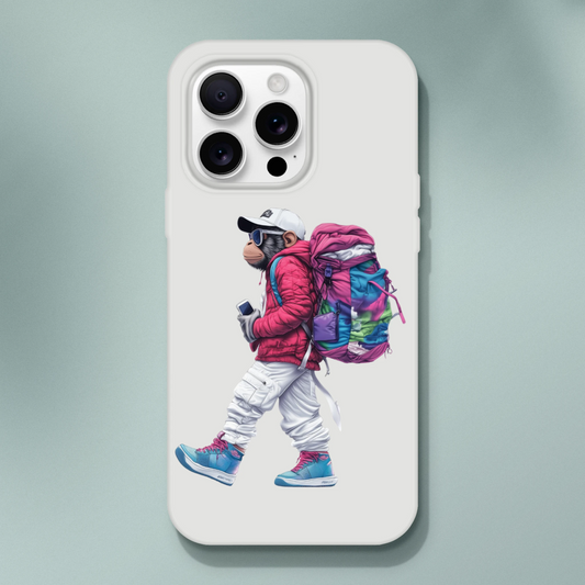 Urban Explorer Monkey iPhone Flexi Case - ROMAG Store