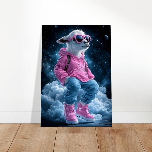 Cosmic Goat Canvas - ROMAG Store
