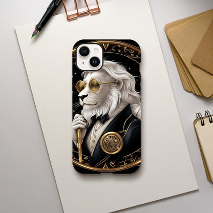 Regal Lion Dapper Gentleman iPhone Tough Case - ROMAG Store