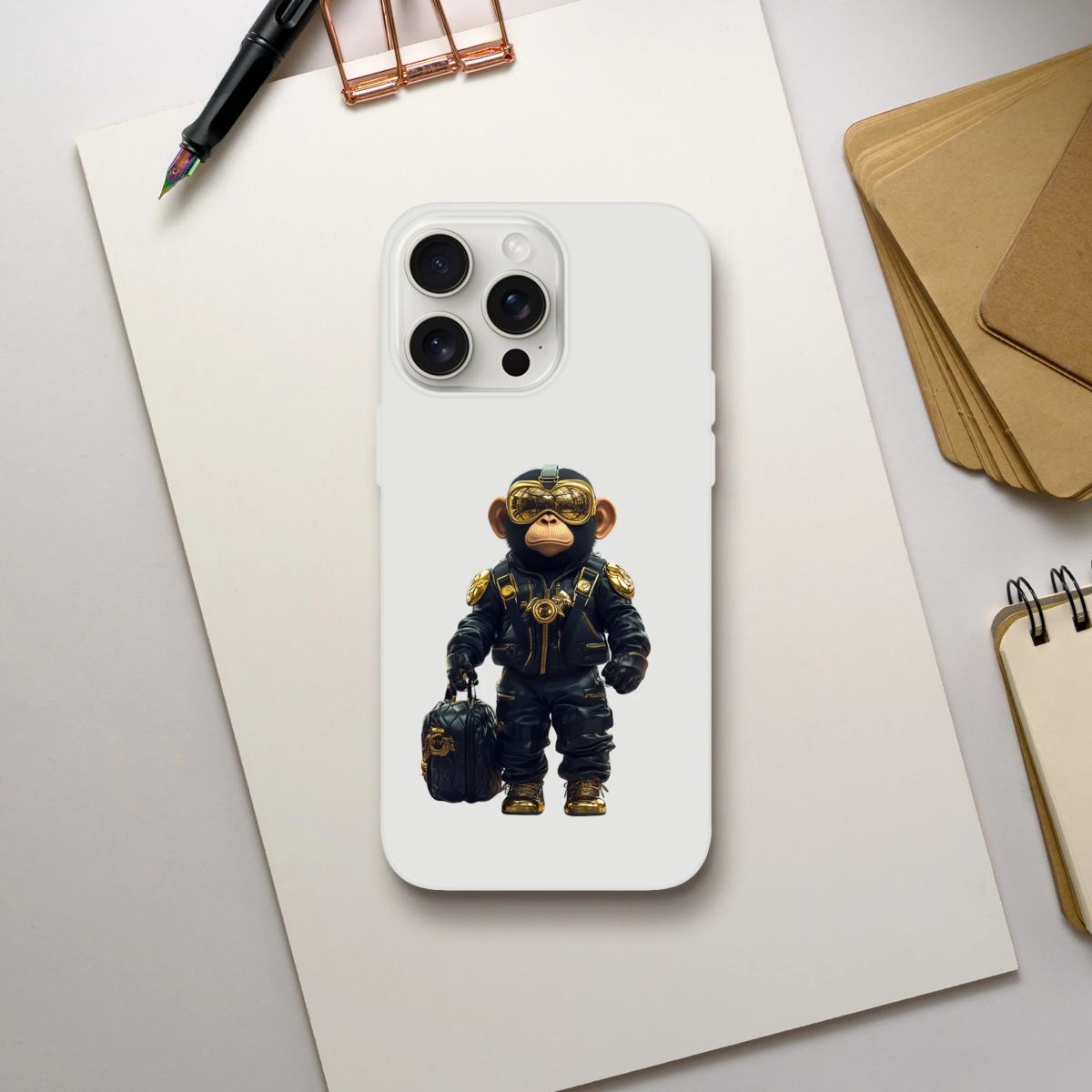 Urban Streetwear Monkey iPhone Flexi Case - ROMAG Store