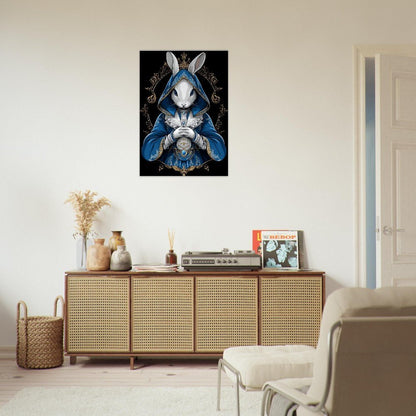Royal Rabbit Canvas Art - ROMAG Store