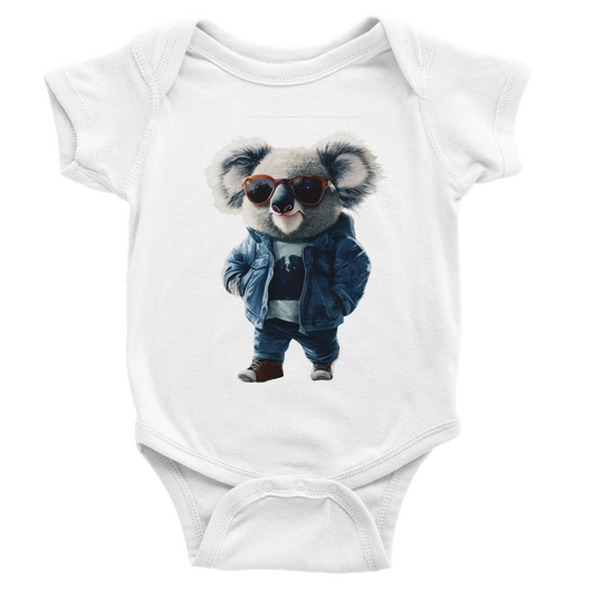 Cool Koala Street Style Baby Short Sleeve Bodysuit - ROMAG Store