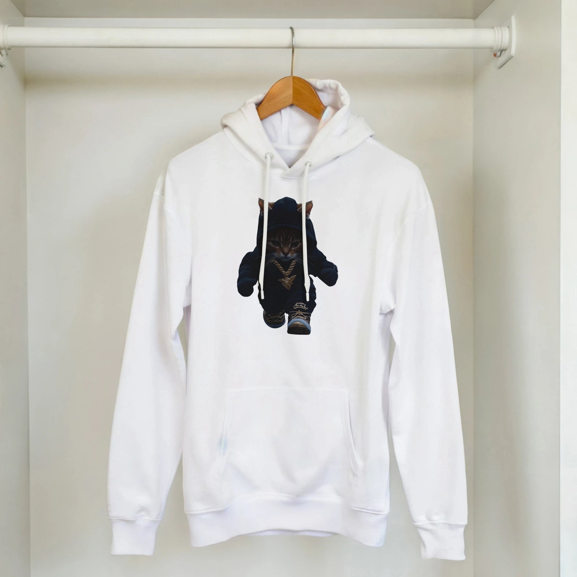 Swagger Cat Streetwear Hoodie - ROMAG Store
