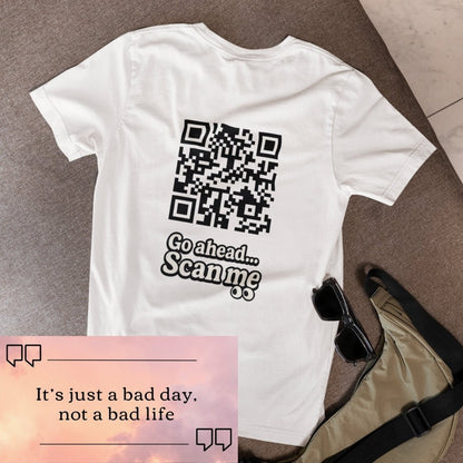 Bad Day QR T-shirt - ROMAG Store