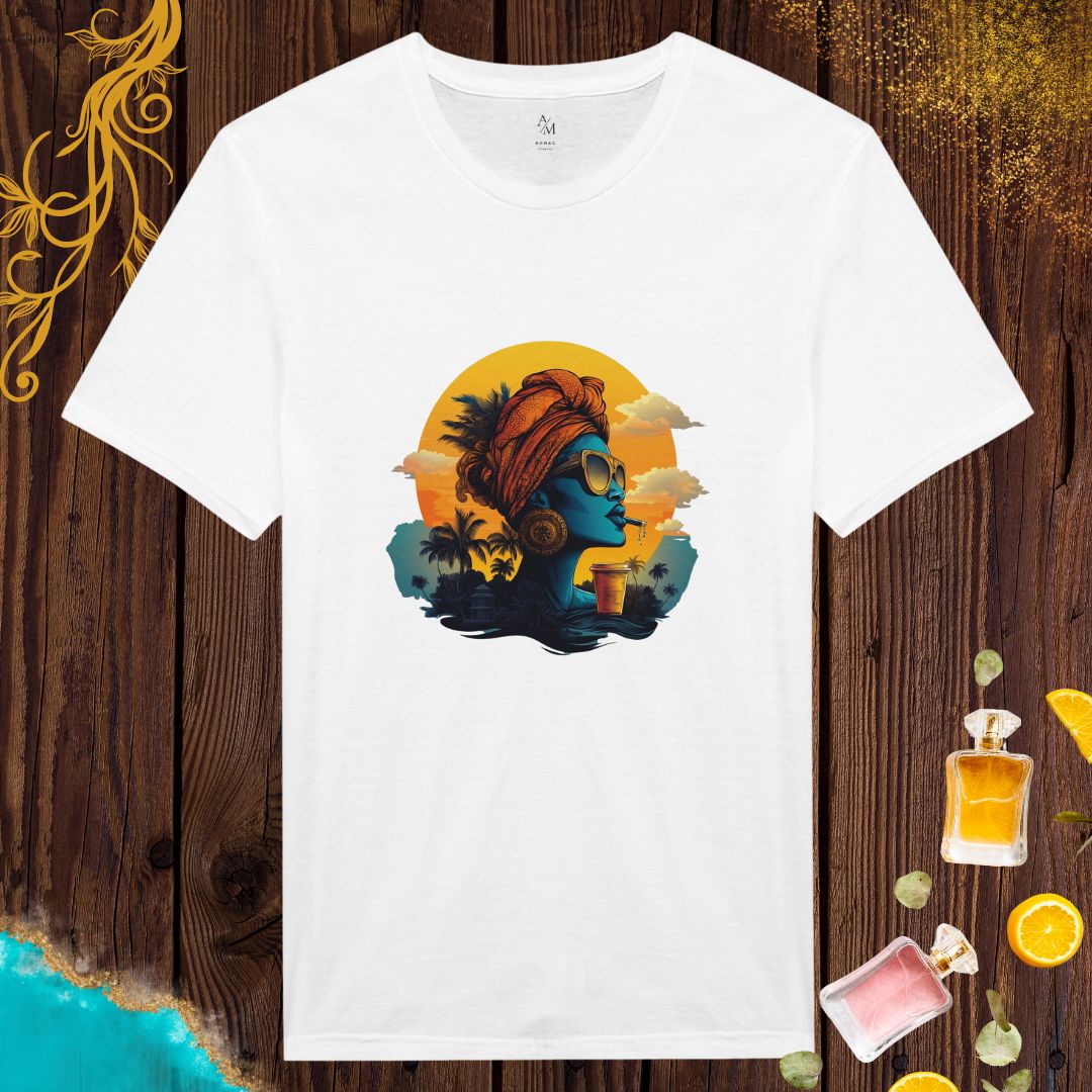 Cultures from around the world T-shirt: Caribbean sunrise