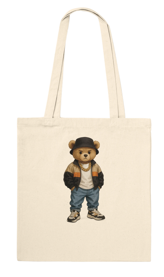 Cool Bear Hip - Hop Streetwear Tote Bag - ROMAG Store