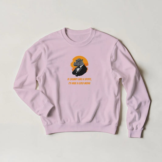 Grumpy Hippo Tuxedo Sweatshirt – Award - Winning Attitude Streetwear Graphic - ROMAG Store