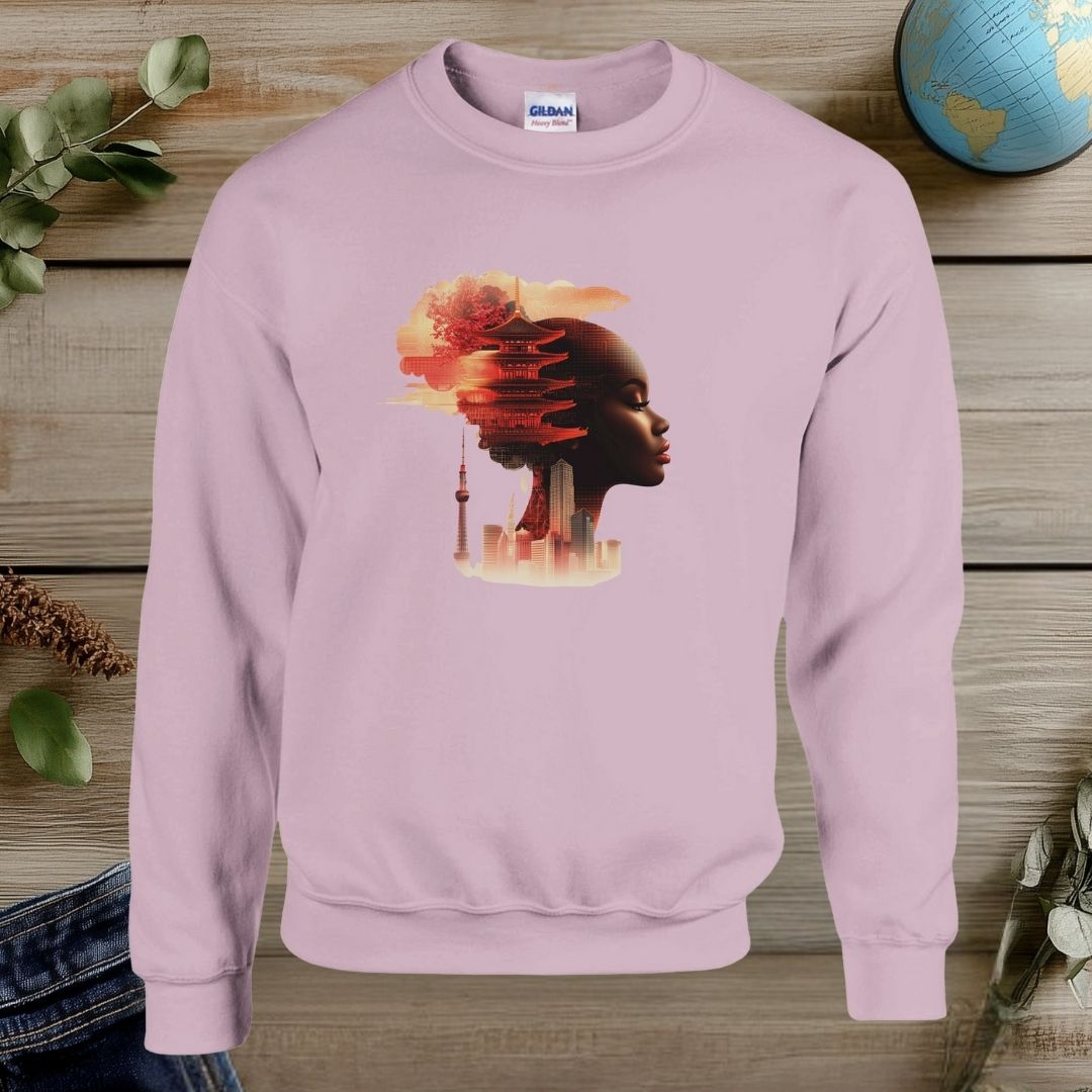 Cultures from around the world Sweatshirt: Women in Tokyo