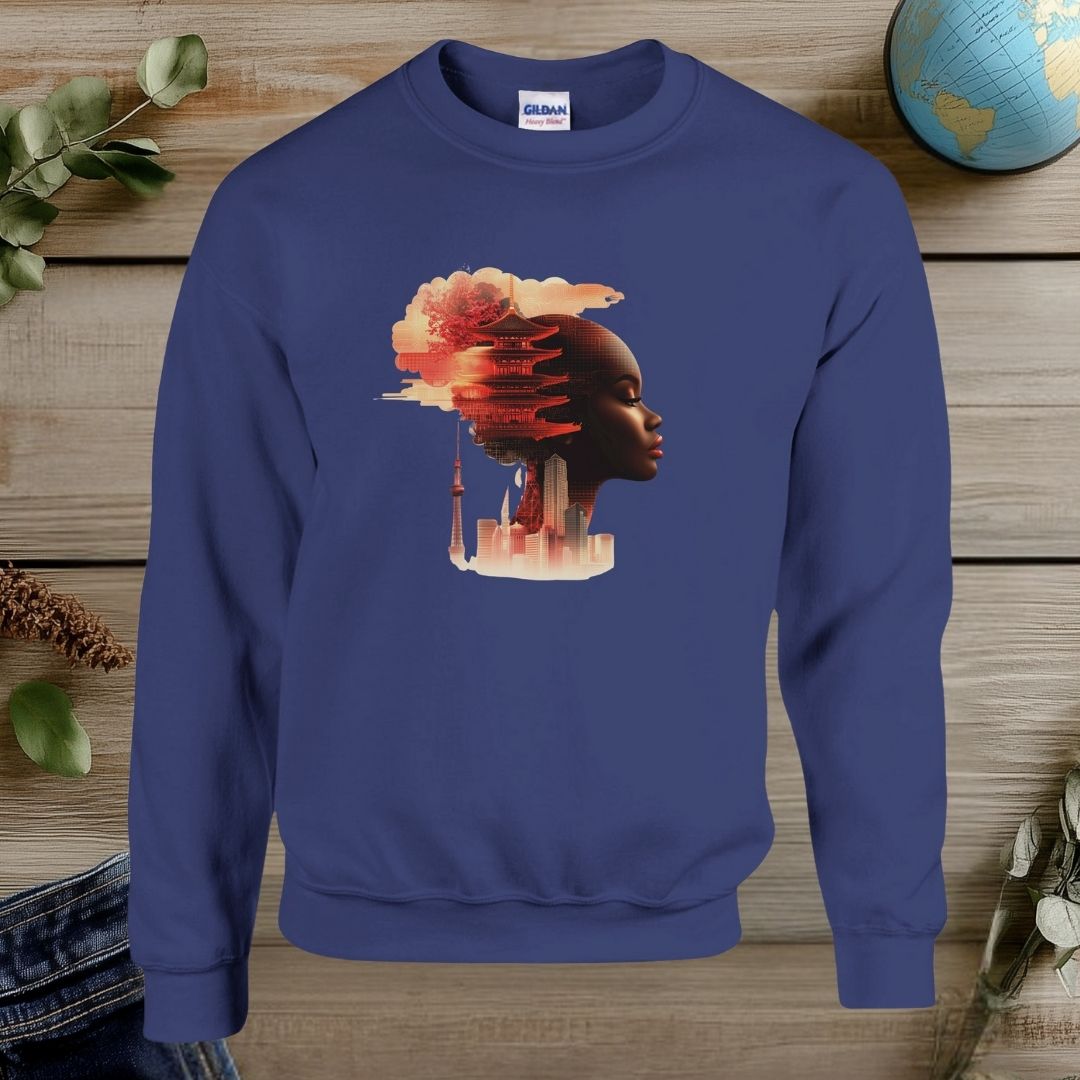 Cultures from around the world Sweatshirt: Women in Tokyo