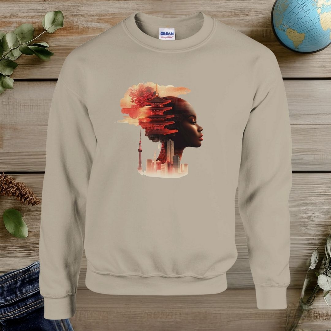 Cultures from around the world Sweatshirt: Women in Tokyo