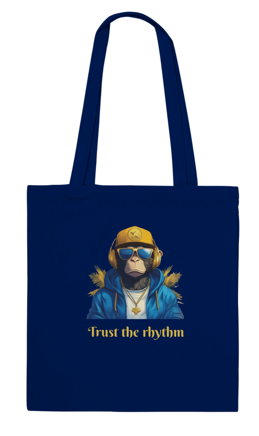 Cool Monkey 'Trust the Rhythm' Tote Bag - ROMAG Store